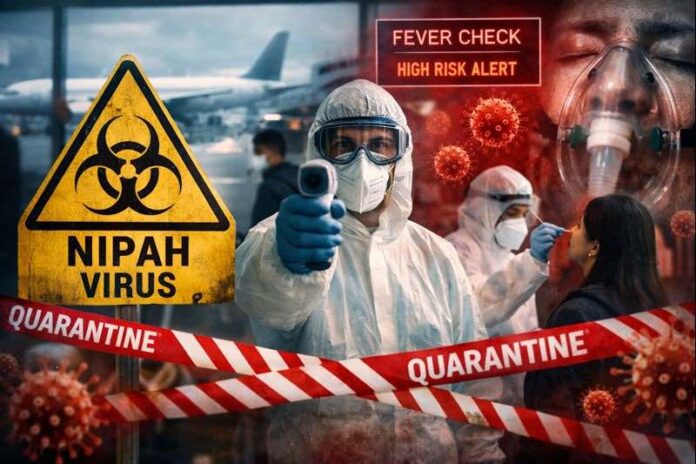 Lääkäri varoittaa Nipah-viruksen leviämisestä – Lentokentille COVID-tyyppisiä toimia