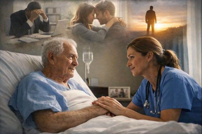 Sairausvuode, saattohoito, hoitaja