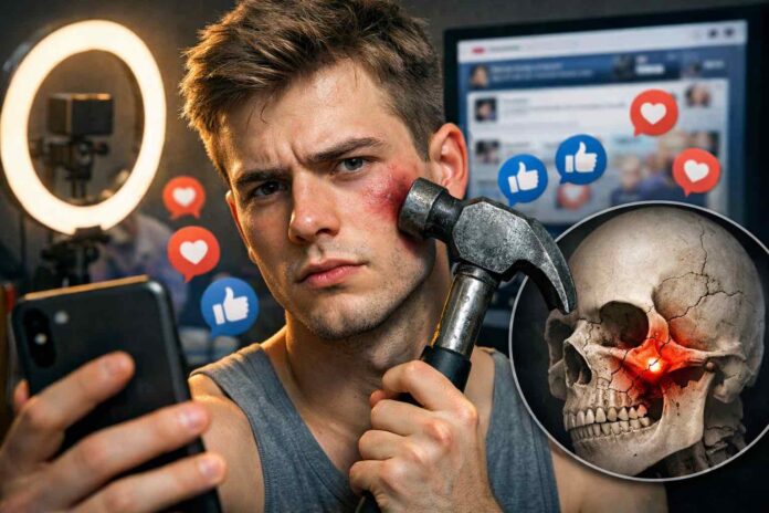 Sosiaalinen media, haaste, vasara