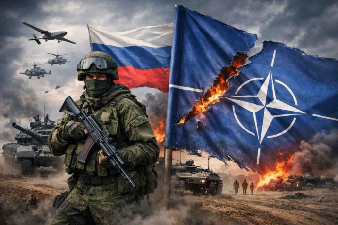 Sota, Venäjä, Nato