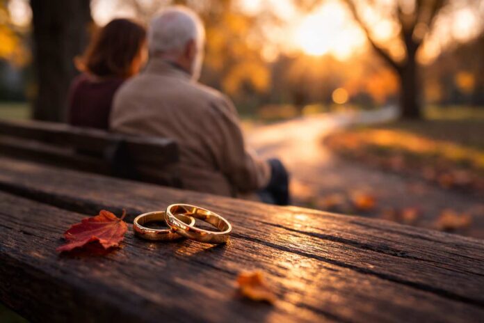 Rakkaus, sormukset, kihlat, syksy, parisuhde